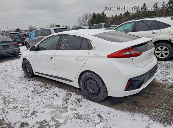 KMHC05LCXJU066349 2018 HYUNDAI IONIQ Белый Задняя левая четверть