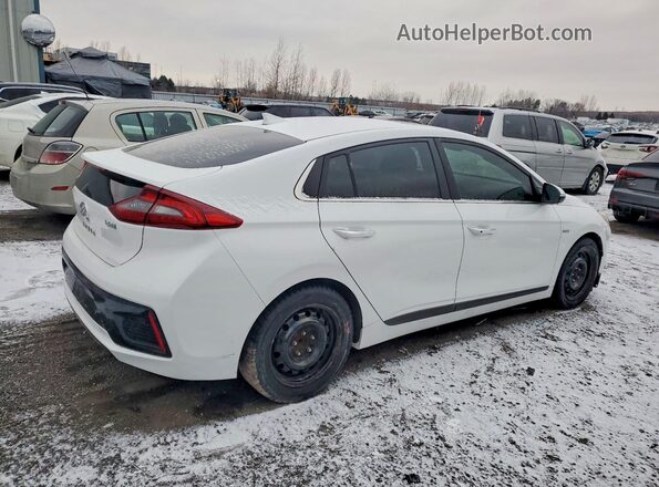KMHC05LCXJU066349 2018 HYUNDAI IONIQ Белый Задняя правая четверть