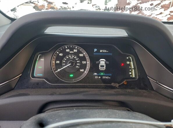 KMHC65LC1MU258164 2021 HYUNDAI IONIQ Серебряный Вид щитка приборов