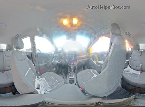 KMHC65LC1MU258164 2021 HYUNDAI IONIQ Серебряный Панорамный вид салона 360°