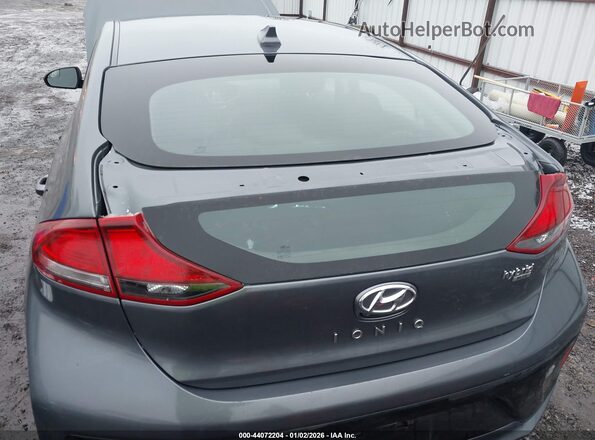 KMHC65LC2KU169779 2019 HYUNDAI IONIQ HYBRID Серый Вид спереди