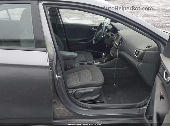 KMHC65LC2KU169779 2019 HYUNDAI IONIQ HYBRID Серый Вид салона спереди