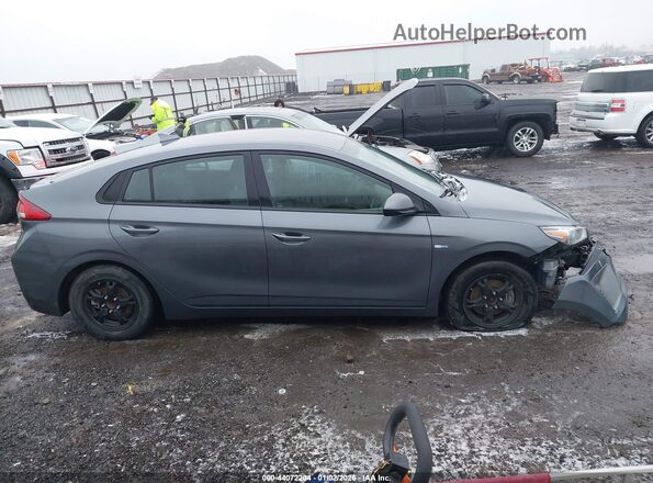 KMHC65LC2KU169779 2019 HYUNDAI IONIQ HYBRID Серый Вид задней части салона