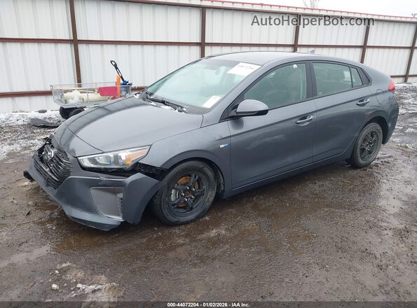 KMHC65LC2KU169779 2019 HYUNDAI IONIQ HYBRID Серый Передняя левая четверть