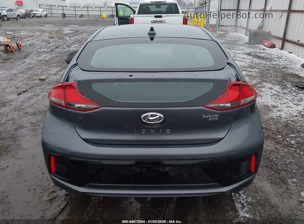 KMHC65LC2KU169779 2019 HYUNDAI IONIQ HYBRID Серый 