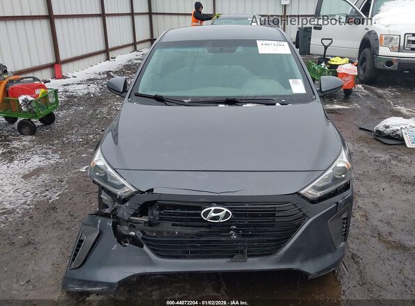 KMHC65LC2KU169779 2019 HYUNDAI IONIQ HYBRID Серый Вид щитка приборов