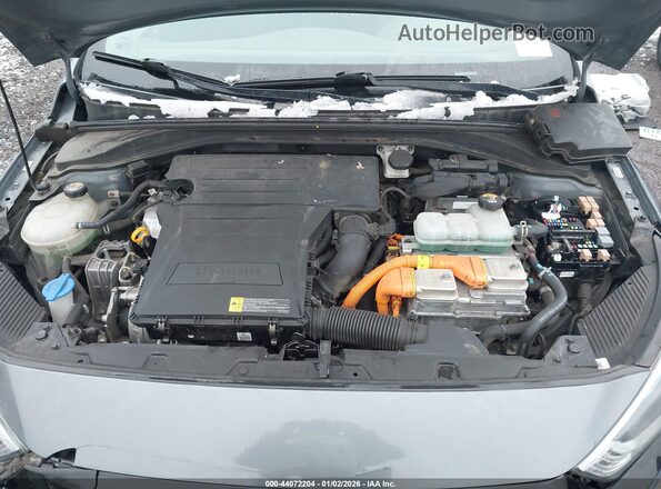 KMHC65LC2KU169779 2019 HYUNDAI IONIQ HYBRID Серый Вид сзади