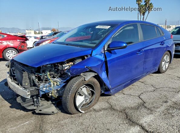 KMHC65LC2NU270289 2022 HYUNDAI IONIQ Синий Передняя левая четверть