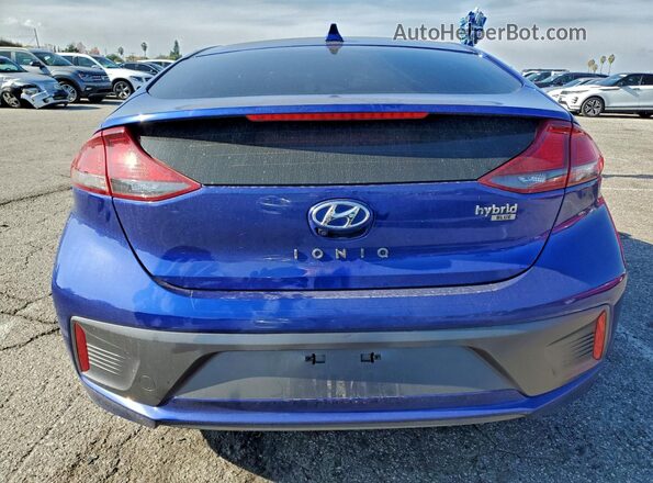KMHC65LC2NU270289 2022 HYUNDAI IONIQ Синий Вид сзади