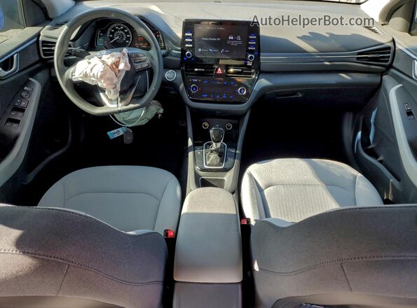 KMHC65LC2NU270289 2022 HYUNDAI IONIQ Синий Вид панели приборов