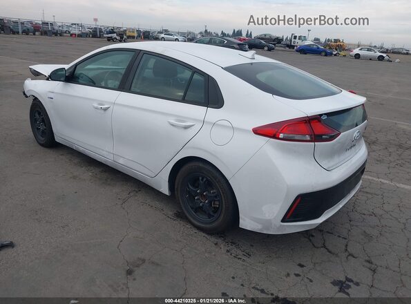 KMHC65LC3HU049840 2017 HYUNDAI IONIQ HYBRID Белый Задняя левая четверть