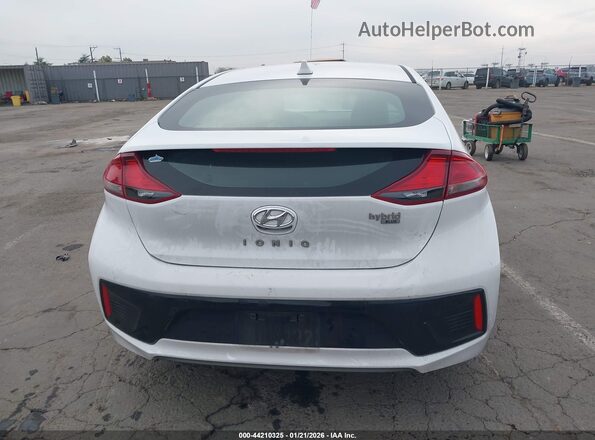 KMHC65LC3HU049840 2017 HYUNDAI IONIQ HYBRID Белый 