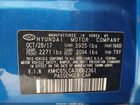 2018 Hyundai Ioniq Hybrid Blue Синий vin: KMHC65LC4JU062361