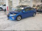 2018 Hyundai Ioniq Hybrid Blue Синий vin: KMHC65LC4JU062361