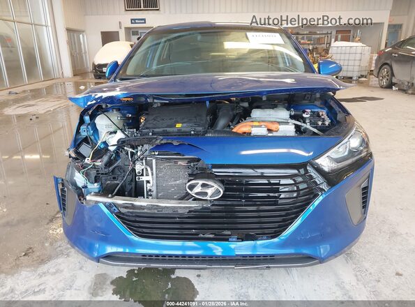 KMHC65LC4JU062361 2018 HYUNDAI IONIQ HYBRID Синий Вид спереди