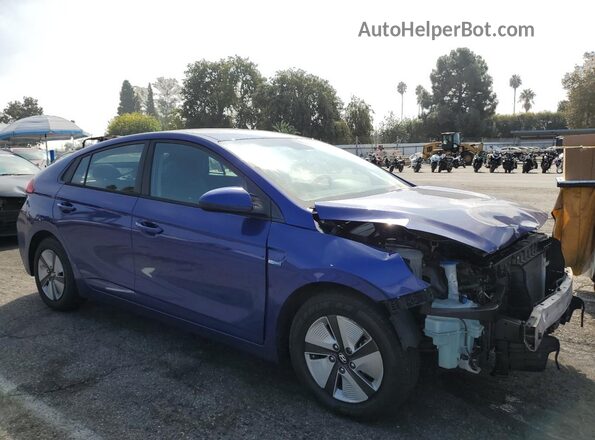 KMHC65LC4KU134404 2019 HYUNDAI IONIQ Blue Przód prawy