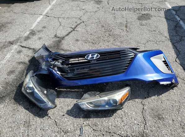 KMHC65LC4KU134404 2019 HYUNDAI IONIQ Blue Widok komory silnika