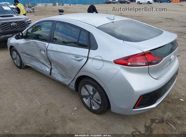 KMHC65LC5HU024227 2017 HYUNDAI IONIQ HYBRID Серебряный Задняя левая четверть