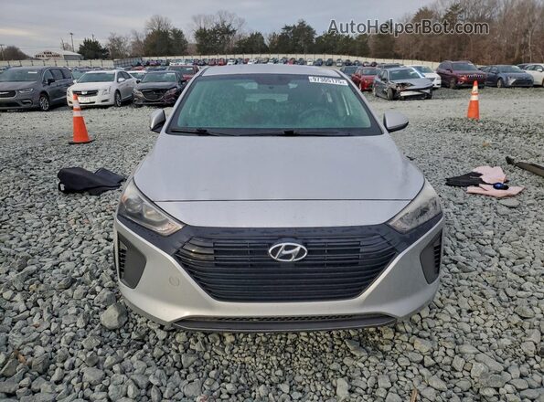 KMHC65LC5HU041237 2017 HYUNDAI IONIQ Silver წინა ხედი