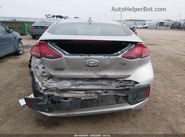 KMHC65LC6KU106930 2019 HYUNDAI IONIQ HYBRID Silver Դիմացի տեսք