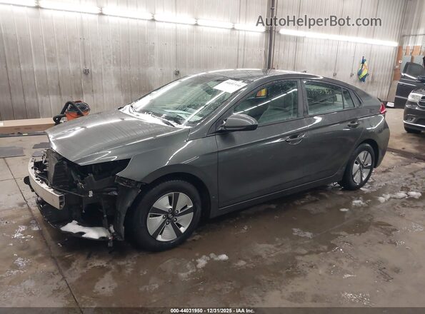 KMHC65LC6NU285667 2022 HYUNDAI IONIQ HYBRID Серый Передняя левая четверть