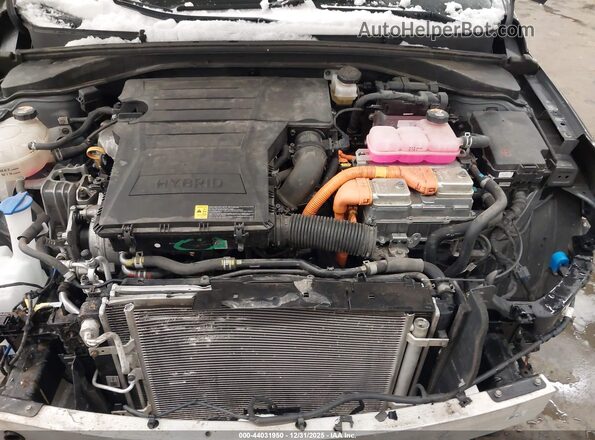 KMHC65LC6NU285667 2022 HYUNDAI IONIQ HYBRID Серый Вид сзади