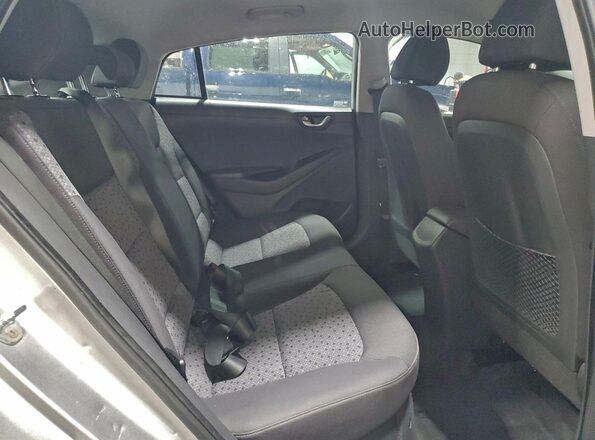 KMHC65LC7HU055852 2017 HYUNDAI IONIQ Белый Вид задних сидений