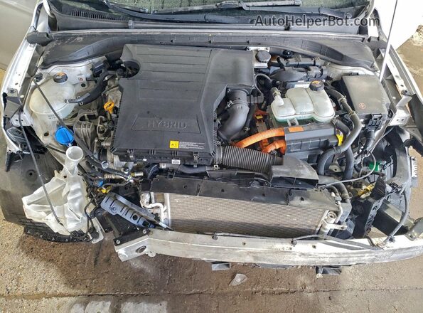 KMHC65LC7HU055852 2017 HYUNDAI IONIQ Белый Вид задней части салона