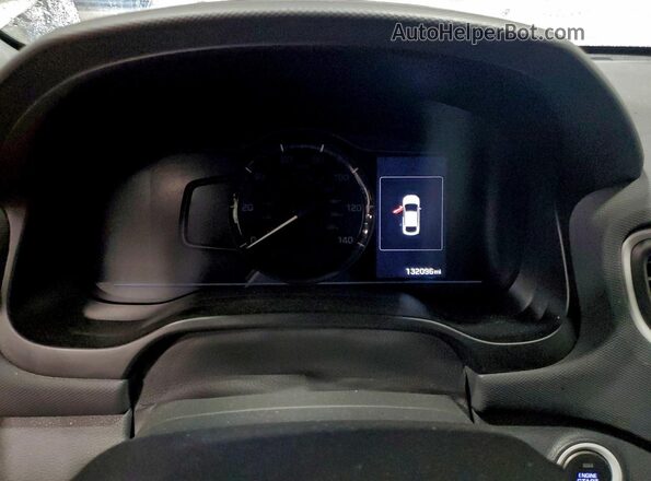 KMHC65LC7HU055852 2017 HYUNDAI IONIQ Белый Вид щитка приборов