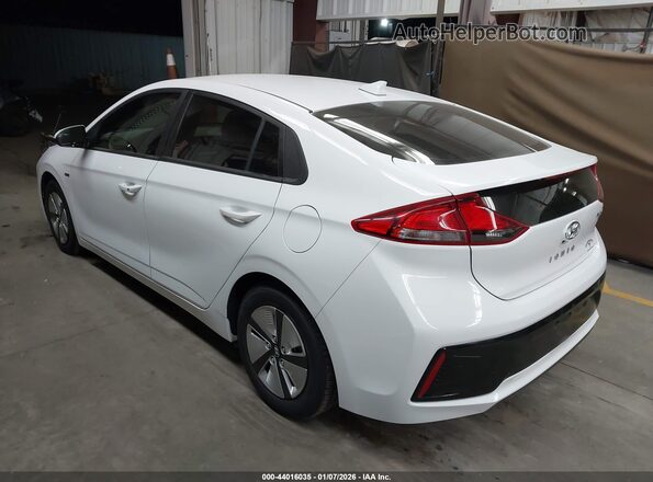 KMHC65LC8KU131313 2019 HYUNDAI IONIQ HYBRID Белый Задняя левая четверть