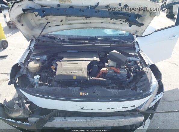 KMHC65LC8KU178745 2019 HYUNDAI IONIQ HYBRID White Вид ззаду