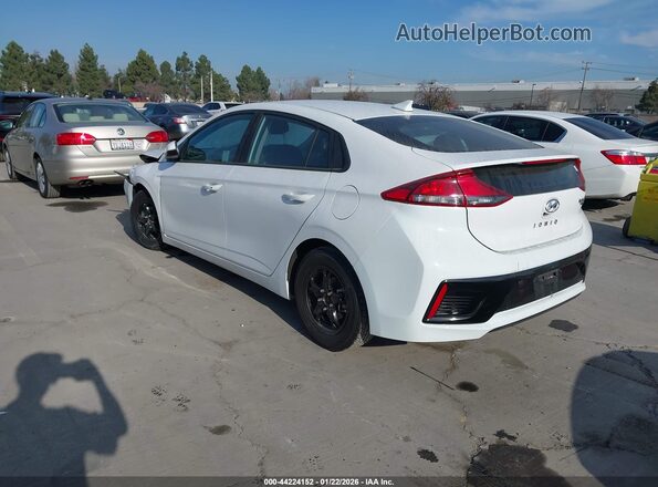 KMHC65LC8KU178745 2019 HYUNDAI IONIQ HYBRID White Задня ліва чверть