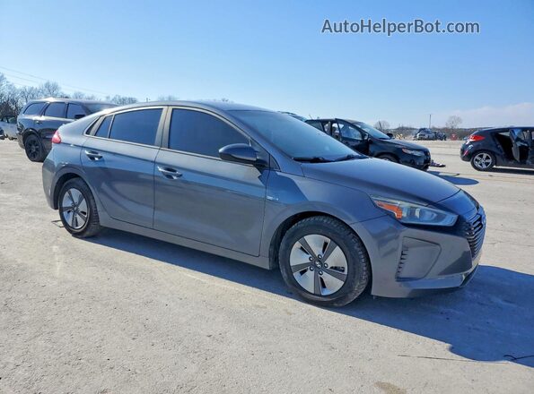 KMHC65LC9JU068141 2018 HYUNDAI IONIQ Gray Передня права чверть