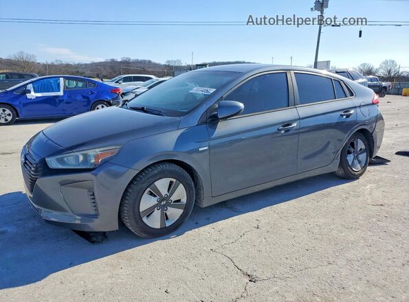 KMHC65LC9JU068141 2018 HYUNDAI IONIQ Gray Передня ліва чверть