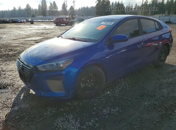 KMHC65LC9KU179936 2019 HYUNDAI IONIQ Blue Передня ліва чверть