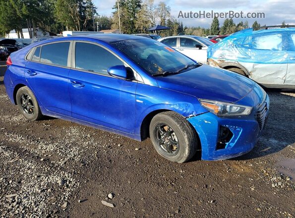 KMHC65LC9KU179936 2019 HYUNDAI IONIQ Blue Передня права чверть
