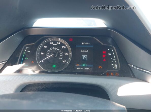 KMHC65LC9LU242874 2020 HYUNDAI IONIQ HYBRID Silver Հետևի նստատեղերի տեսք