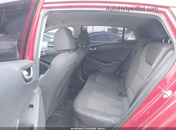 KMHC65LCXKU167522 2019 HYUNDAI IONIQ HYBRID Красный Вид наклейки с VIN-кодом