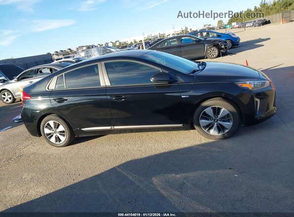 KMHC65LD3KU169170 2019 HYUNDAI IONIQ PLUG-IN HYBRID Black Vista interior trasera