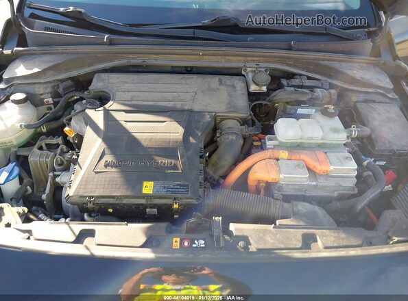 KMHC65LD3KU169170 2019 HYUNDAI IONIQ PLUG-IN HYBRID Black Vista trasera
