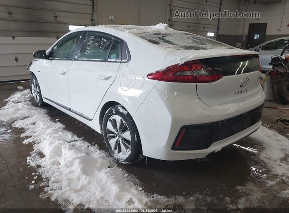 KMHC65LD4KU164866 2019 HYUNDAI IONIQ PLUG-IN HYBRID Белый Задняя левая четверть