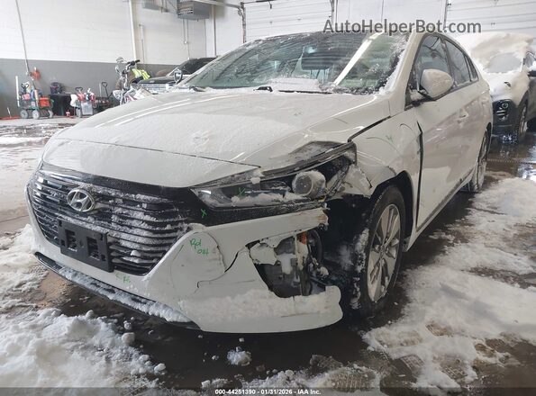 KMHC65LD4KU164866 2019 HYUNDAI IONIQ PLUG-IN HYBRID Белый Вид спереди