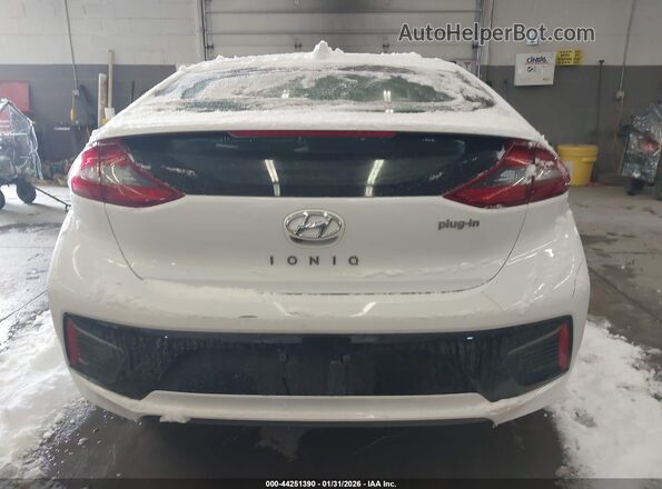 KMHC65LD4KU164866 2019 HYUNDAI IONIQ PLUG-IN HYBRID Белый 