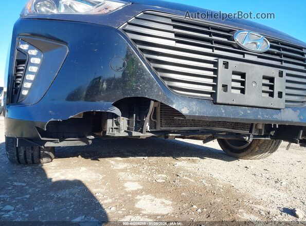 KMHC65LD9KU182831 2019 HYUNDAI IONIQ PLUG-IN HYBRID Черный Вид спереди