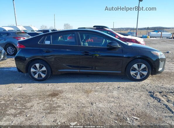KMHC65LD9KU182831 2019 HYUNDAI IONIQ PLUG-IN HYBRID Черный Вид задней части салона