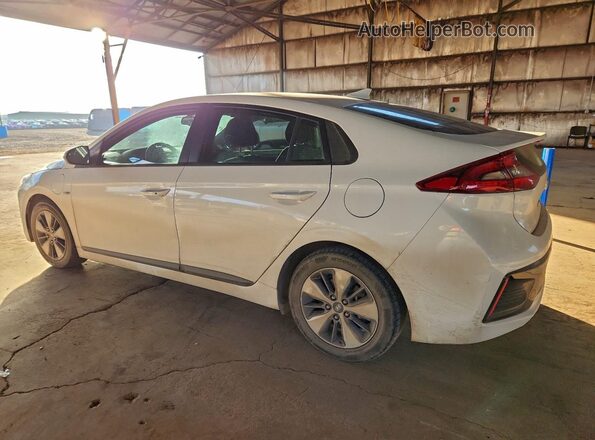 KMHC65LDXKU148431 2019 HYUNDAI IONIQ Белый Задняя левая четверть