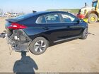 2019 Hyundai Ioniq Hybrid Sel Черный vin: KMHC75LC0KU144344
