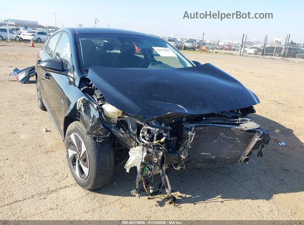 KMHC75LC0KU144344 2019 HYUNDAI IONIQ HYBRID Черный Вид спереди