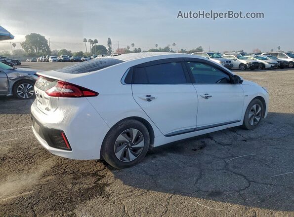 KMHC75LC2JU104104 2018 HYUNDAI IONIQ White Rear right