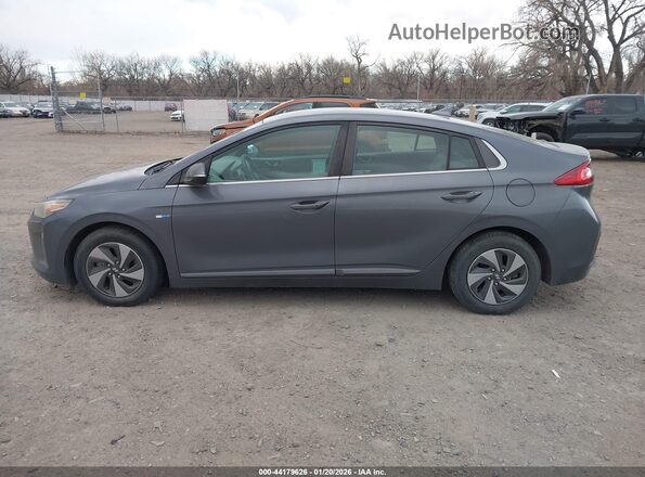KMHC75LC5JU067033 2018 HYUNDAI IONIQ HYBRID Серый Панорамный вид салона 360°